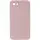 Silicone Case Square Full Camera Protective (AA) NOLOGO для Apple iPhone 7 / 8 / SE (2020) (4.7") Рожевий / Pink Sand