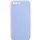 Silicone Case Square Full Camera Protective (AA) NOLOGO для Apple iPhone 7 plus / 8 plus (5.5") Блакитний / Lilac Blue