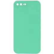 Silicone Case Square Full Camera Protective (AA) NOLOGO для Apple iPhone 7 plus / 8 plus (5.5") Зелений / Spearmint