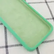 Silicone Case Square Full Camera Protective (AA) NOLOGO для Apple iPhone 7 plus / 8 plus (5.5") Зелений / Spearmint