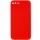 Silicone Case Square Full Camera Protective (AA) NOLOGO для Apple iPhone 7 plus / 8 plus (5.5") Червоний / Red