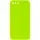 Silicone Case Square Full Camera Protective (AA) NOLOGO для Apple iPhone 7 plus / 8 plus (5.5") Салатовий / Neon green