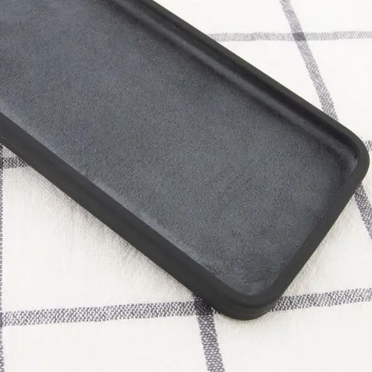 Silicone Case Square Full Camera Protective (AA) NOLOGO для Apple iPhone 7 plus / 8 plus (5.5") Сірий / Dark Gray - зображення 2 