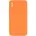 Silicone Case Square Full Camera Protective (AA) NOLOGO для Apple iPhone X / XS (5.8") Помаранчевий / Papaya
