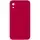 Silicone Case Square Full Camera Protective (AA) NOLOGO для Apple iPhone XR (6.1") Червоний / Rose Red