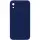 Silicone Case Square Full Camera Protective (AA) NOLOGO для Apple iPhone XR (6.1") Темно-синій / Midnight blue