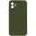 Silicone Case Square Full Camera Protective (AA) NOLOGO для Apple iPhone 11 (6.1") Зелений / Cyprus Green