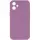 Silicone Case Square Full Camera Protective (AA) NOLOGO для Apple iPhone 11 (6.1") Ліловий / Lilac Pride