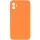 Silicone Case Square Full Camera Protective (AA) NOLOGO для Apple iPhone 11 (6.1") Помаранчевий / Papaya