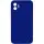 Silicone Case Square Full Camera Protective (AA) NOLOGO для Apple iPhone 11 (6.1") Синій / Deep navy