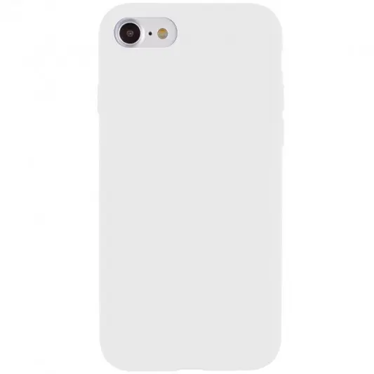 Чохол Silicone Case Full Protective (AA) NO LOGO для Apple iPhone SE (2020) Білий / White