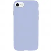 Чохол Silicone Case Full Protective (AA) NO LOGO для Apple iPhone SE (2020) Блакитний / Lilac Blue