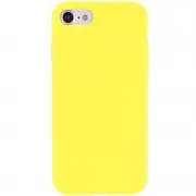 Чохол Silicone Case Full Protective (AA) NO LOGO для Apple iPhone SE (2020) Жовтий / Yellow