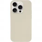 Чехол Silicone Case Full Protective (AA) NO LOGO для Apple iPhone 14 Pro (6.1") Бежевый / Antique White