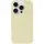 Чехол Silicone Case Full Protective (AA) NO LOGO для Apple iPhone 14 Pro (6.1") Желтый / Mellow Yellow
