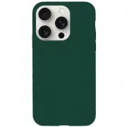 Чехол Silicone Case Full Protective (AA) NO LOGO для Apple iPhone 14 Pro (6.1") Зеленый / Forest green