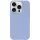 Чехол Silicone Case Full Protective (AA) NO LOGO для Apple iPhone 14 Pro Max (6.7") Голубой / Lilac Blue