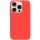 Чехол Silicone Case Full Protective (AA) NO LOGO для Apple iPhone 15 Pro Max (6.7") Арбузный / Watermelon red