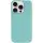Чехол Silicone Case Full Protective (AA) NO LOGO для Apple iPhone 15 Pro Max (6.7") Бирюзовый / Marine Green