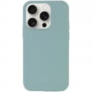 Чехол Silicone Case Full Protective (AA) NO LOGO для Apple iPhone 15 Pro Max (6.7") Бирюзовый / Turquoise