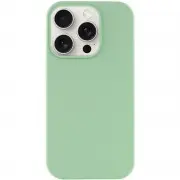 Чехол Silicone Case Full Protective (AA) NO LOGO для Apple iPhone 15 Pro Max (6.7") Зеленый / Pistachio