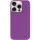 Чехол Silicone Case Full Protective (AA) NO LOGO для Apple iPhone 15 Pro Max (6.7") Фиолетовый / Grape