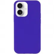 Чохол Silicone Case Full Protective (AA) NO LOGO для Apple iPhone 16 (6.1") Фіолетовий / Ultra Violet
