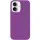 Чохол Silicone Case Full Protective (AA) NO LOGO для Apple iPhone 16 (6.1") Фіолетовий / Grape