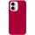Чохол Silicone Case Full Protective (AA) NO LOGO для Apple iPhone 16 (6.1") Червоний / Rose Red