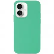 Чехол Silicone Case Full Protective (AA) NO LOGO для Apple iPhone 16 (6.1") Зеленый / Spearmint