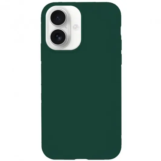 Чехол Silicone Case Full Protective (AA) NO LOGO для Apple iPhone 16 (6.1") Зеленый / Forest green