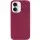 Чохол Silicone Case Full Protective (AA) NO LOGO для Apple iPhone 16 (6.1") Бордовий / Maroon