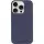 Чехол Silicone Case Full Protective (AA) NO LOGO для Apple iPhone 16 Pro (6.3") Темно-синий / Midnight blue