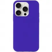 Чехол Silicone Case Full Protective (AA) NO LOGO для Apple iPhone 16 Pro (6.3") Фиолетовый / Ultra Violet