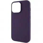 Чехол Silicone Case Full Protective (AA) NO LOGO для Apple iPhone 16 Pro (6.3") Фиолетовый / Elderberry