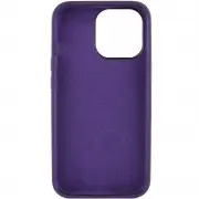 Чехол Silicone Case Full Protective (AA) NO LOGO для Apple iPhone 16 Pro (6.3") Фиолетовый / Elderberry