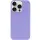 Чехол Silicone Case Full Protective (AA) NO LOGO для Apple iPhone 16 Pro (6.3") Сиреневый / Dasheen