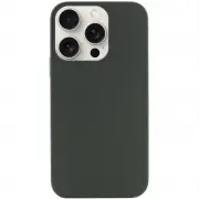 Чехол Silicone Case Full Protective (AA) NO LOGO для Apple iPhone 16 Pro (6.3") Зеленый / Cyprus Green