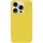 Чехол Silicone Case Full Protective (AA) NO LOGO для Apple iPhone 16 Pro (6.3") Желтый / Yellow