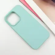 Чехол Silicone Case Full Protective (AA) NO LOGO для Apple iPhone 16 Pro Max (6.9") Бирюзовый / Beryl