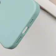 Чехол Silicone Case Full Protective (AA) NO LOGO для Apple iPhone 16 Pro Max (6.9") Бирюзовый / Beryl