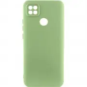 Чохол TPU GETMAN Liquid Silk Full Camera для Xiaomi Redmi 9C Зелений / Pistachio