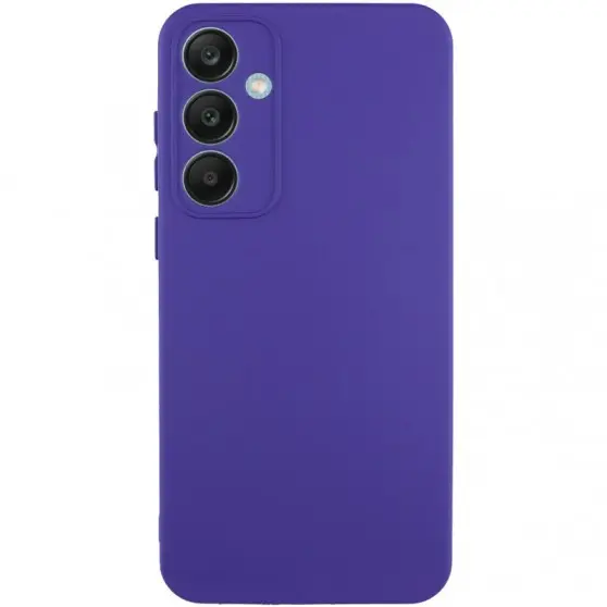 Чехол TPU GETMAN Liquid Silk Full Camera для Samsung Galaxy S23 FE Фиолетовый / Ultra Violet