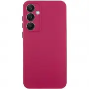 Чехол TPU GETMAN Liquid Silk Full Camera для Samsung Galaxy S23 FE Бордовый / Marsala