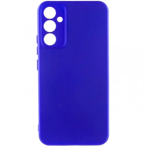 Чохол TPU GETMAN Liquid Silk Full Camera для Samsung Galaxy S23 FE Синій / Iris
