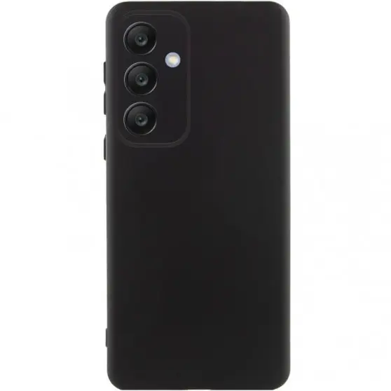 Чохол TPU GETMAN Liquid Silk Full Camera для Samsung Galaxy S23 FE Чорний / Black