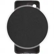Чохол TPU GETMAN Liquid Silk Full Camera для Samsung Galaxy S23 FE Чорний / Black