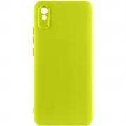 Чохол TPU GETMAN Liquid Silk Full Camera для Xiaomi Redmi 9A Жовтий / Flash