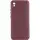 Чохол TPU GETMAN Liquid Silk Full Camera для Xiaomi Redmi 9A Бордовий / Marsala