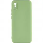 Чохол TPU GETMAN Liquid Silk Full Camera для Xiaomi Redmi 9A Зелений / Pistachio